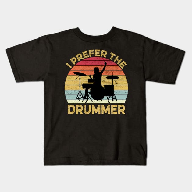 I prefer the Drummer Band Concert Kids T-Shirt by DragonTees